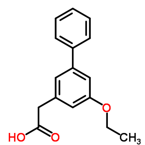 5-乙氧基-3-联苯乙酸结构式_61888-55-9结构式