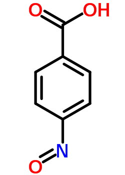 (9ci)-4-亚硝基-苯甲酸结构式_619-68-1结构式