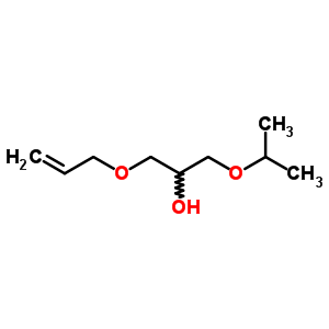 1-异丙氧基-3-(烯丙氧基)-2-丙醇结构式_61940-59-8结构式