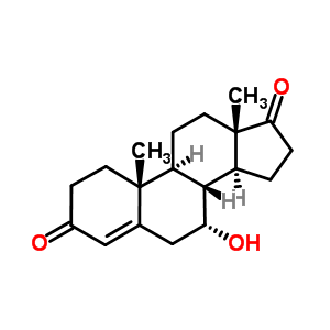 7-羟基-4-雄甾烯-3,17-二酮结构式_62-84-0结构式