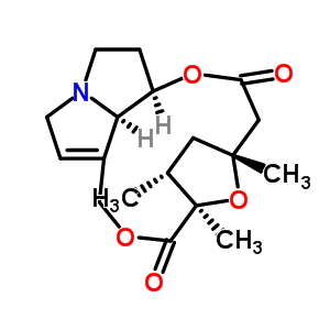 (12R,15S)-12,15-环氧-15,20-二氢-16alpha-高-21-去甲千里光碱-11,16alpha-二酮结构式_62018-78-4结构式