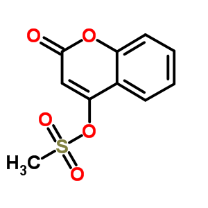 4-甲基磺酰氧基色烯-2-酮结构式_62113-90-0结构式