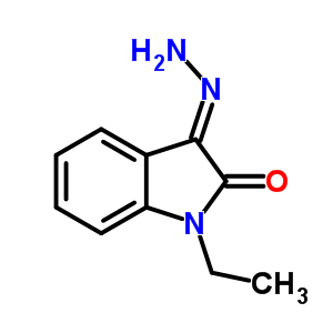 1-乙基-3-肼-1,3-二氢吲哚-2-酮结构式_62295-16-3结构式