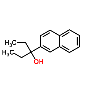 a,a-二乙基-2-萘甲醇结构式_6241-72-1结构式