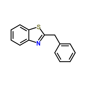 (9ci)-2-(苯基甲基)-苯并噻唑结构式_6265-94-7结构式