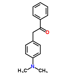 2-(4-(二甲基氨基)苯基)-1-苯乙酮结构式_6266-95-1结构式
