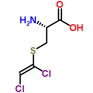 3-[(1,2-二氯乙烯基)硫代]-l-丙氨酸结构式_627-72-5结构式