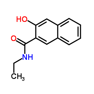 N-乙基-3-羟基-2-萘羧酰胺结构式_6272-12-4结构式