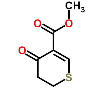 4-氧代-5,6-二氢硫代吡喃-3-羧酸甲酯结构式_62723-59-5结构式