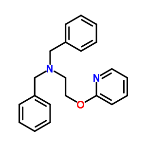 n-(苯基甲基)-n-[2-(2-吡啶氧基)乙基]-苯甲胺结构式_6274-72-2结构式