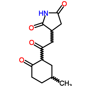 3-[2-(5-甲基-2-氧代-环己基)-2-氧代-乙基]吡咯烷-2,5-二酮结构式_6278-76-8结构式