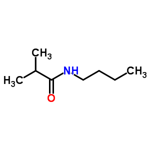 N-丁基-2-甲基丙酰胺结构式_6282-85-5结构式