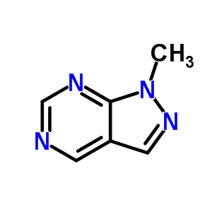 1-甲基-1H-吡唑并[3,4-d]嘧啶结构式_6288-86-4结构式