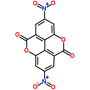 2,7-二硝基-5,10-二氧代-4,9-二噁芘结构式_62925-34-2结构式