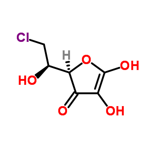 6-氯-6-脱氧抗坏血酸结构式_62983-43-1结构式