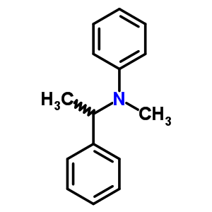 n,a-二甲基-n-苯基-苯甲胺结构式_6299-04-3结构式