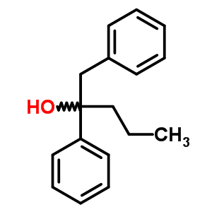 a-苯基-a-丙基-苯乙醇结构式_6301-63-9结构式