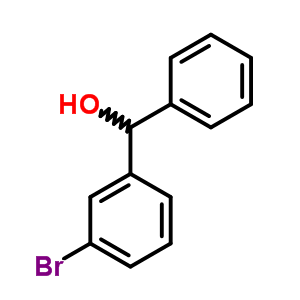 (3-溴苯基)(苯基)甲醇结构式_63012-04-4结构式