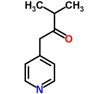 2-Butanone,3-methyl-1-(4-pyridinyl)-Structure,6304-29-6Structure 2-Butanone,3-methyl-1-(4-pyridinyl)- Structure,6304-29-6Structure