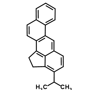 3-异丙基-1,2-二氢苯并[j]醋蒽烯结构式_63041-70-3结构式