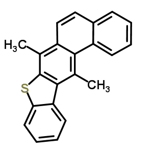7,13-二甲基苯并[b]菲并[3,2-d]噻吩结构式_63042-50-2结构式