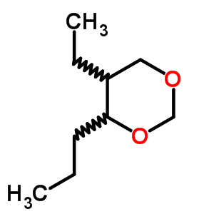 5-乙基-4-丙基-1,3-二噁烷结构式_6309-45-1结构式