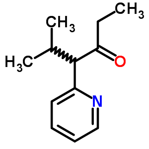 5-甲基-4-吡啶-2-基-3-己酮结构式_6312-03-4结构式