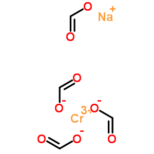 Chromium(3+) sodium tetraformateStructure,63182-21-8Structure Chromium(3+) sodium tetraformate Structure,63182-21-8Structure
