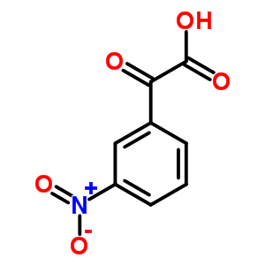 3-硝基-a-氧代-苯乙酸结构式_6330-40-1结构式