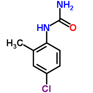 N-(4-氯-2-甲基苯基)-脲结构式_6333-35-3结构式