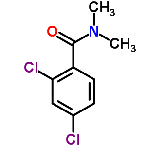 2,4-二氯-N,N-二甲基-苯甲酰胺结构式_6333-36-4结构式