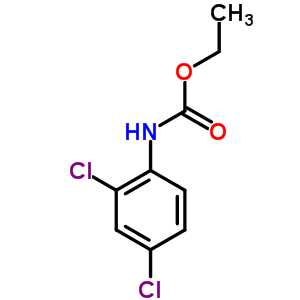 N-(2,4-二氯苯基)氨基甲酸乙酯结构式_6333-37-5结构式