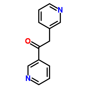 1,2-二-3-吡啶-乙酮结构式_6339-93-1结构式