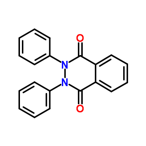 2,3-Dihydro-2,3-diphenyl-1,4-phthalazinedioneStructure,63546-88-3Structure 2,3-Dihydro-2,3-diphenyl-1,4-phthalazinedione Structure,63546-88-3Structure