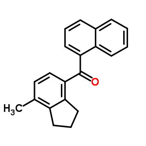 7-甲基茚烷-4-基 1-萘酮结构式_63665-87-2结构式
