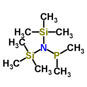 P,P-二甲基-N,N-二(三甲基硅烷基)-亚膦酰胺结构式_63744-11-6结构式