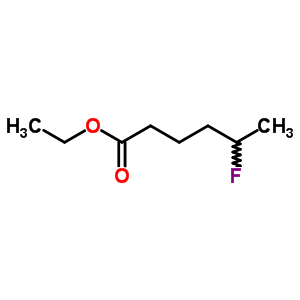 5-氟己酸乙酯结构式_63765-77-5结构式