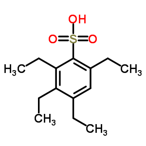 2,3,4,6-四乙基-苯磺酸结构式_63877-65-6结构式