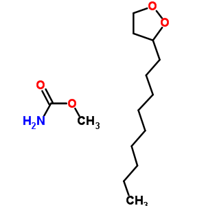壬基二氧戊环氨基甲酸甲酯结构式_63917-48-6结构式
