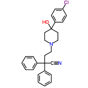 4-(4-氯苯基)-4-羟基-alpha,alpha-二苯基-结构式_63959-33-1结构式