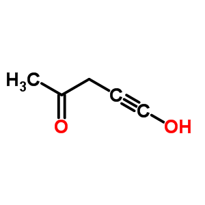 5-羟基-4-戊炔-2-酮结构式_64011-43-4结构式