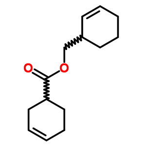 3-环己烯-1-羧酸 (2-环己烯基)甲酯结构式_64011-52-5结构式