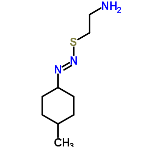 2-[[(4-甲基环己基)氮杂]硫代]乙胺结构式_64011-63-8结构式