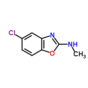 5-氯-n-甲基-2-苯并噁唑胺结构式_64037-24-7结构式