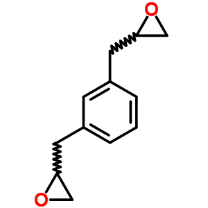 1,3-双[(环氧乙烷-2-基)甲基]苯结构式_64038-52-4结构式