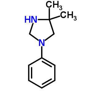 4,4-二甲基-1-苯基咪唑啉e结构式_64038-71-7结构式