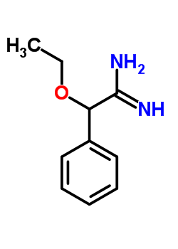 2-乙氧基-2-苯基乙脒结构式_64058-86-2结构式