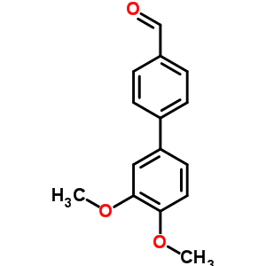 3,4-二甲氧基联苯-4-甲醛结构式_640769-65-9结构式