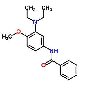 3-(二乙基氨基)-4-甲氧基苯甲酰替苯胺结构式_64346-72-1结构式