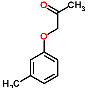 1-(3-甲基苯氧基)-2-丙酮结构式_6437-48-5结构式